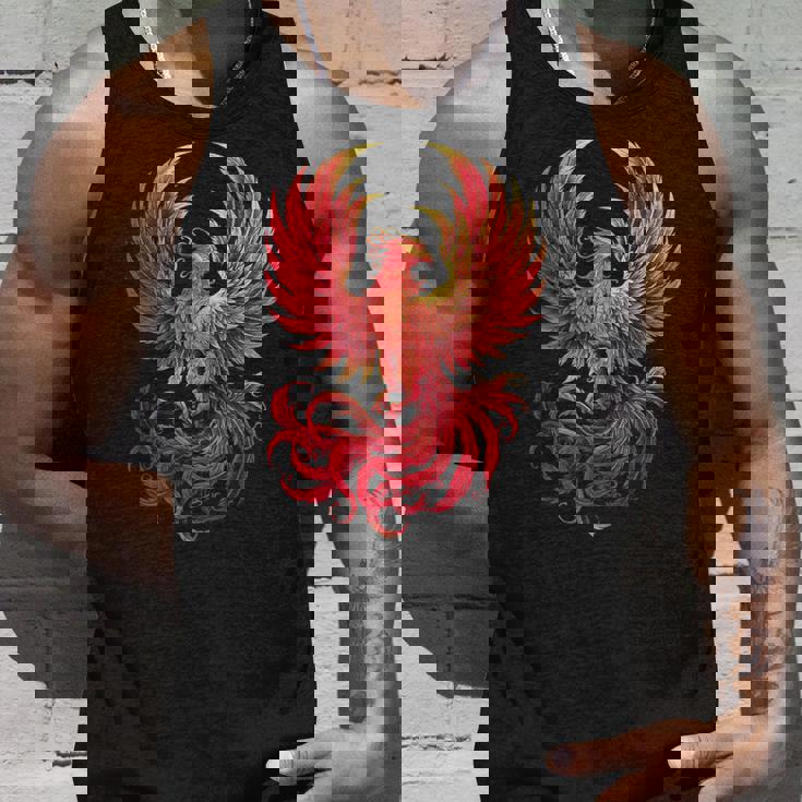 鳳凰 神話 鳥 ライズ 若返り 火の鳥 タンクトップ 彼への贈り物