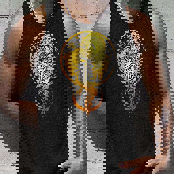 龍 中国の漢字 動物 干支 占星術 ドラゴン タンクトップ 彼への贈り物