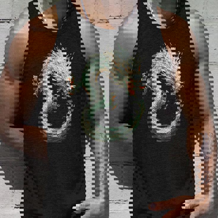 龍人 龍神 ドラゴンモチーフ 神話芸術 龍神竜 タンクトップ 彼への贈り物