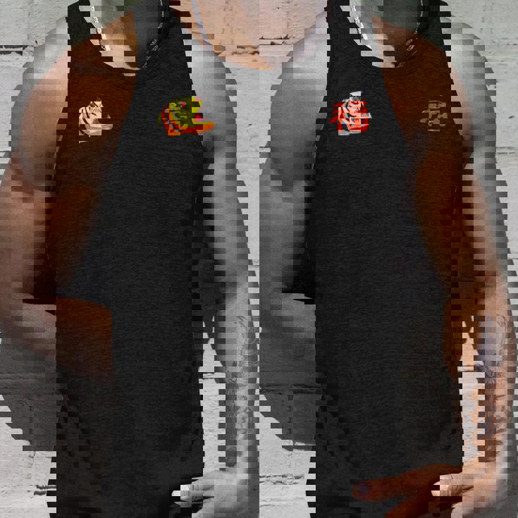 ６歳画伯の作品『虎 福 ビンテージベトジャン風』 タンクトップ 彼への贈り物