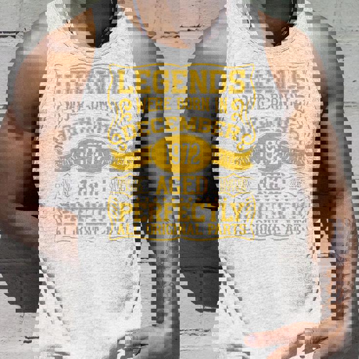 1972年12月に誕生した52歳の誕生日レジェンド。 長袖tシャツ タンクトップ 彼への贈り物