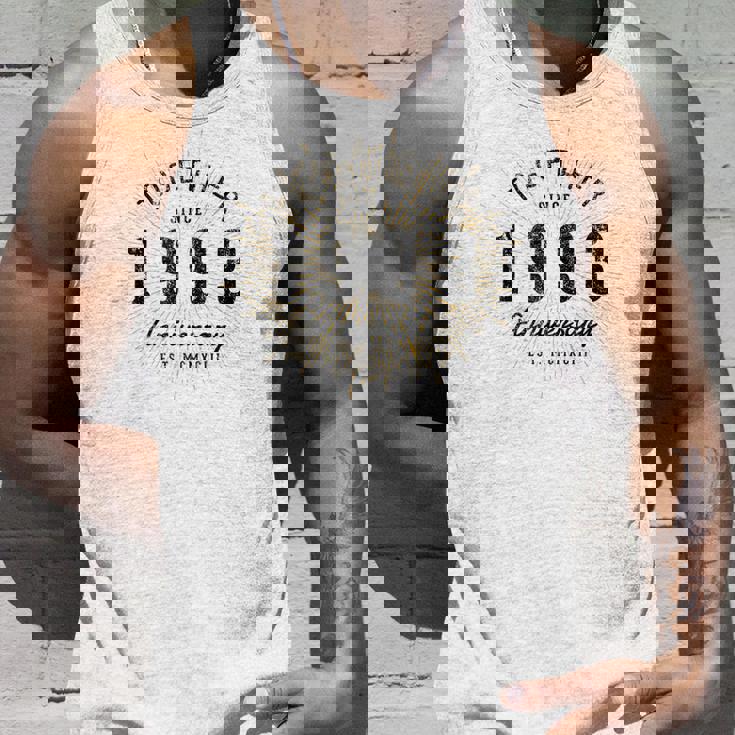 1993年から一緒にいるカップルの記念日のデザイン タンクトップ 彼への贈り物