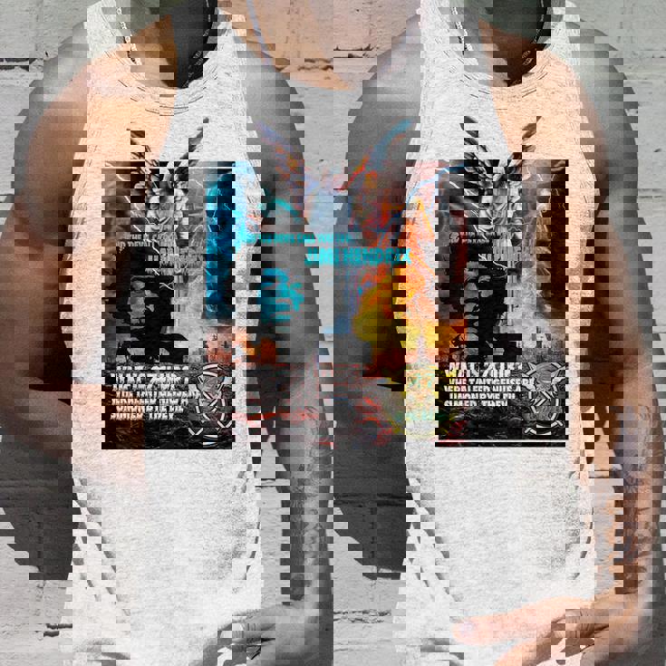 The 27 Club_Jimi Hendrix_001_Back Printed タンクトップ 彼への贈り物