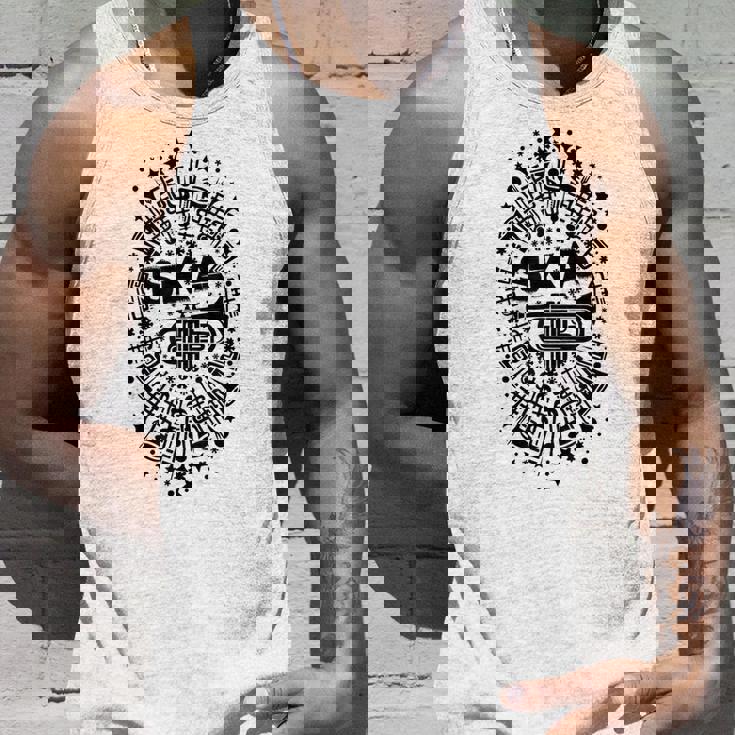 2トーン スカトランペット奏者 サムプリント タンクトップ 彼への贈り物