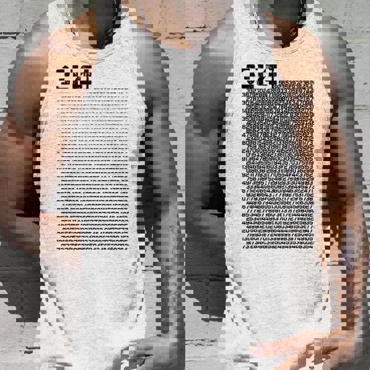 314 円周率の日 数学 非合理数 円周率 タンクトップ 彼への贈り物