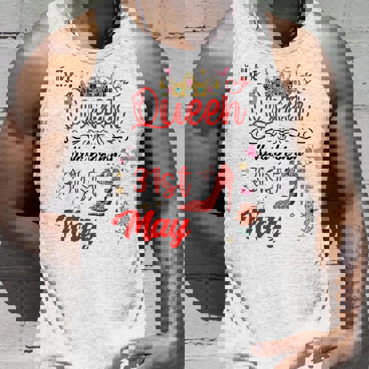 5月31日 誕生日 この女王は5月31日に生まれました タンクトップ 彼への贈り物