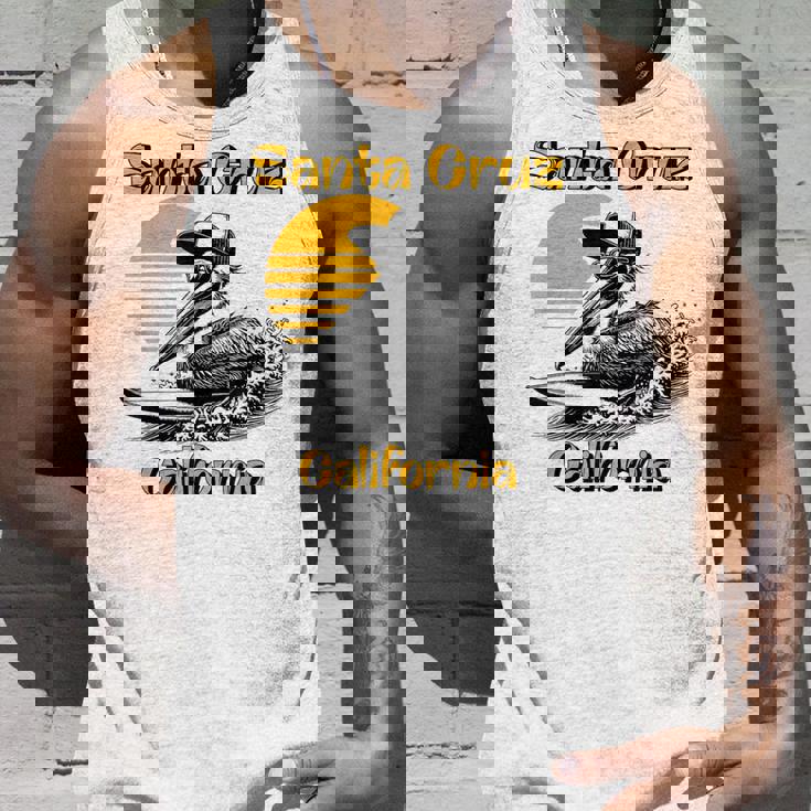 70S 80S Ca レトロ サーフィン ペリカン サンタクルーズ タンクトップ 彼への贈り物