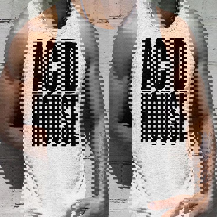 Acid House Music 90年代 Edm Rave Festival Dance Lover タンクトップ 彼への贈り物