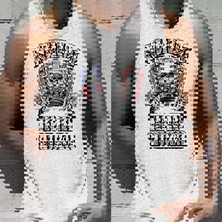 American Big Rig Trucker Heavy Haulage バックプリント タンクトップ 彼への贈り物