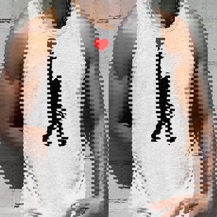 Asl Bigfoot I Love Youign Language Bigfoot I Love You Asl タンクトップ 彼への贈り物