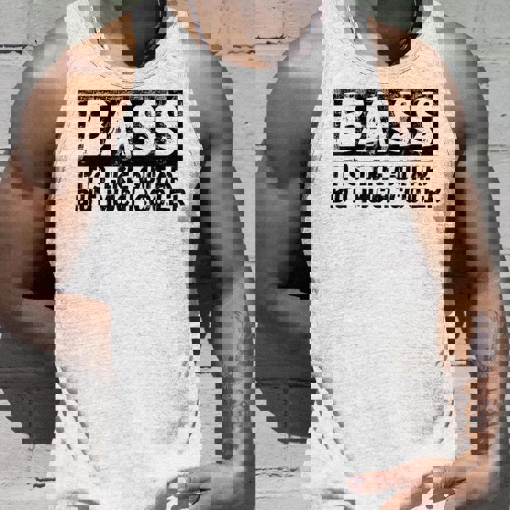 Bass It's Like Guitar But Much Cooler 面白いベース愛好家 タンクトップ 彼への贈り物