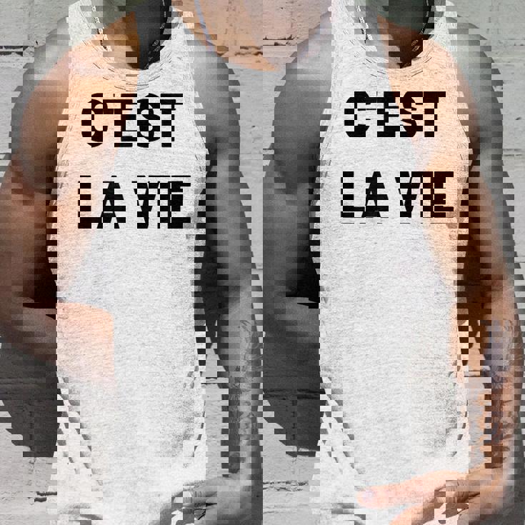 C'est Laie フランス語格言グラフィックデザイン タンクトップ 彼への贈り物