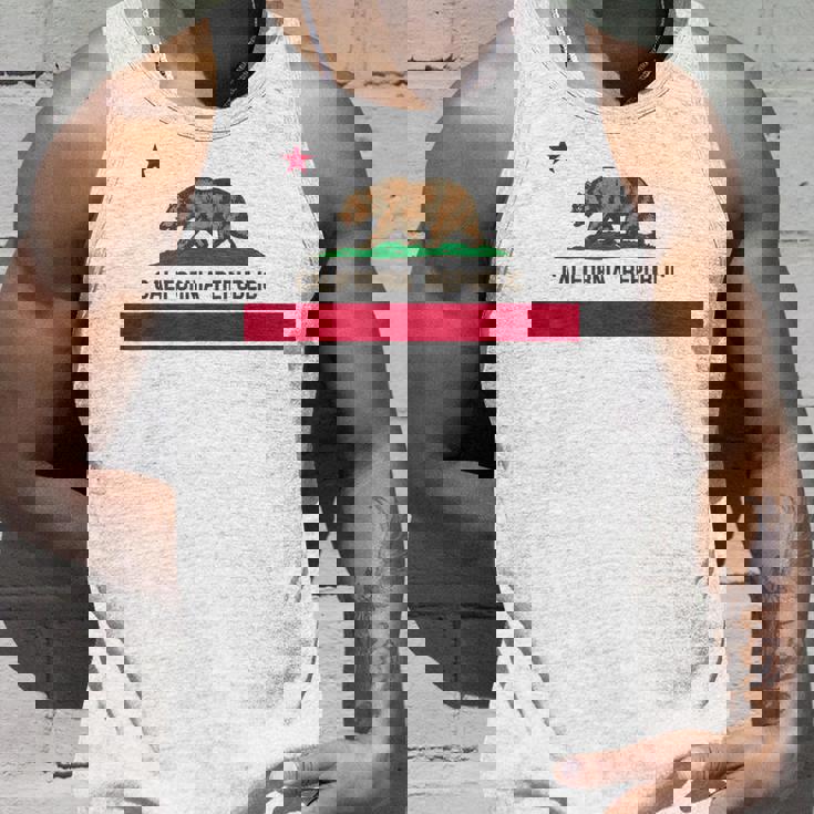 California Republic ノベルティ カリフォルニアベア カリフォルニアフラッグ タンクトップ 彼への贈り物