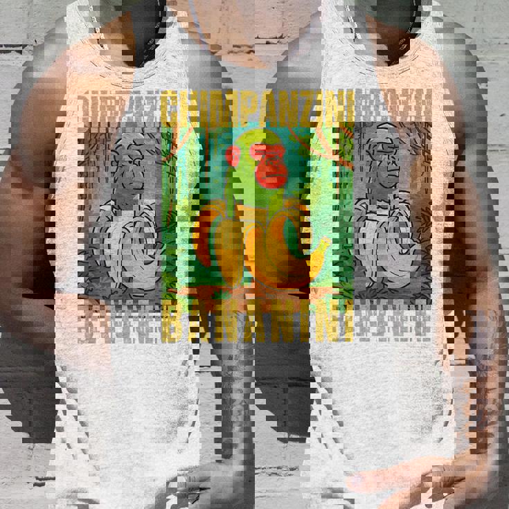 Chimpanzini Bananini Italian Brainrot タンクトップ 彼への贈り物