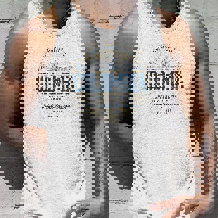 Colombia レトロなスタイルのヴィンテージコロンビア タンクトップ 彼への贈り物