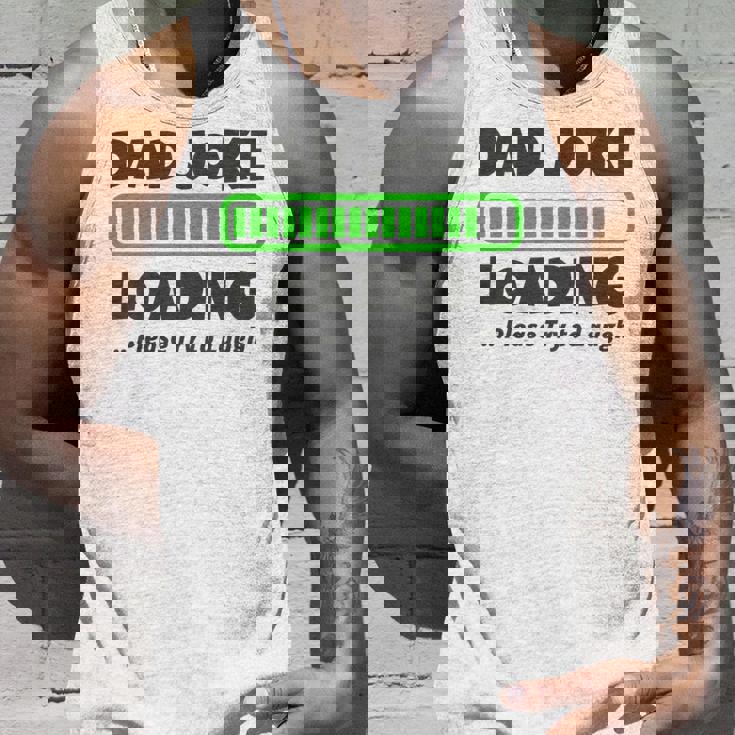 Dad Joke Loading Please Try To Laugh 面白い父の日 長袖tシャツ タンクトップ 彼への贈り物