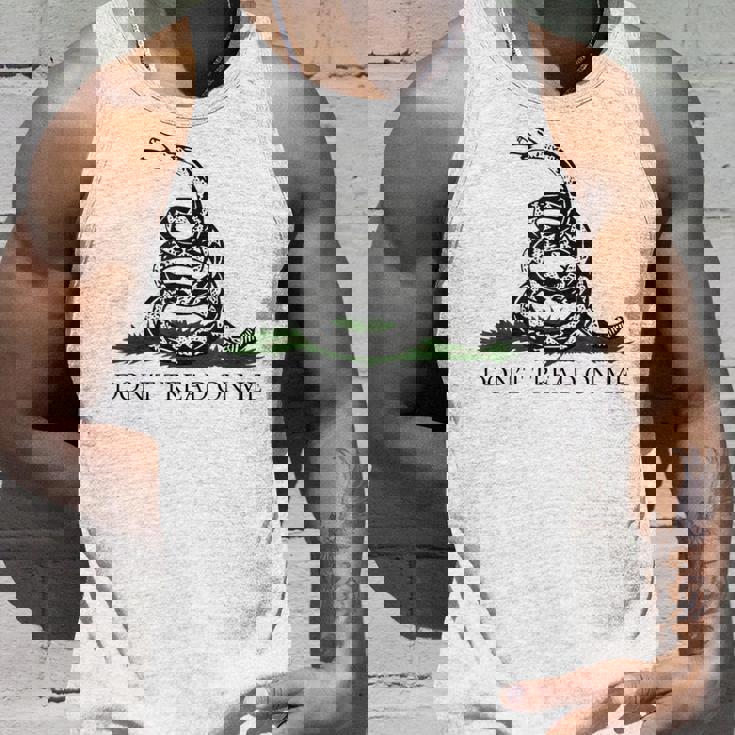 Don't' Tread On Me シャツ メンズ ガズデンフラッグ ブラック スネーク タンクトップ 彼への贈り物