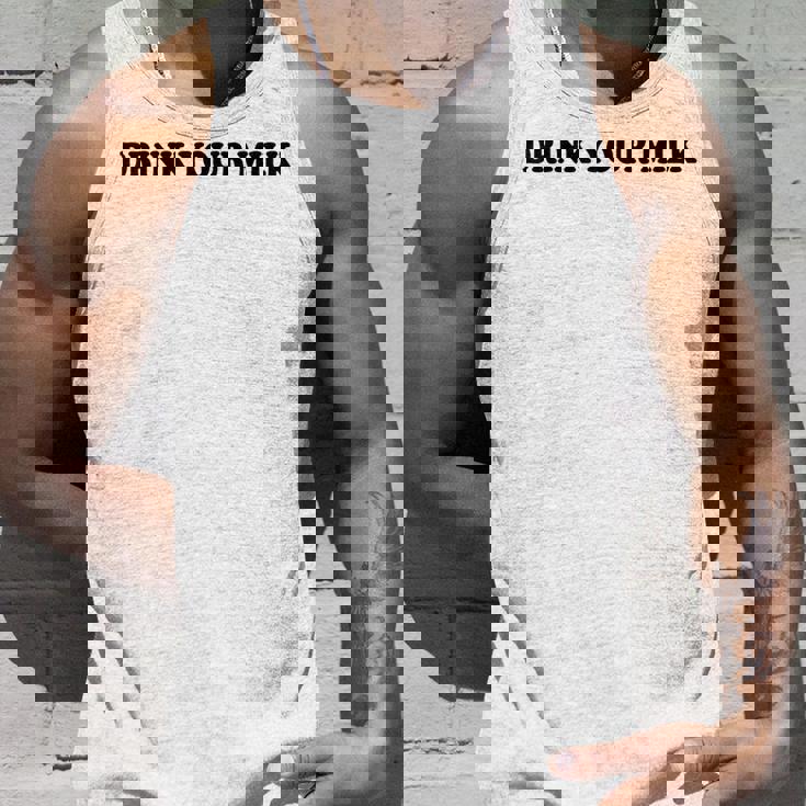 Drink Your Milk MilkDad Drink Your Milk タンクトップ 彼への贈り物