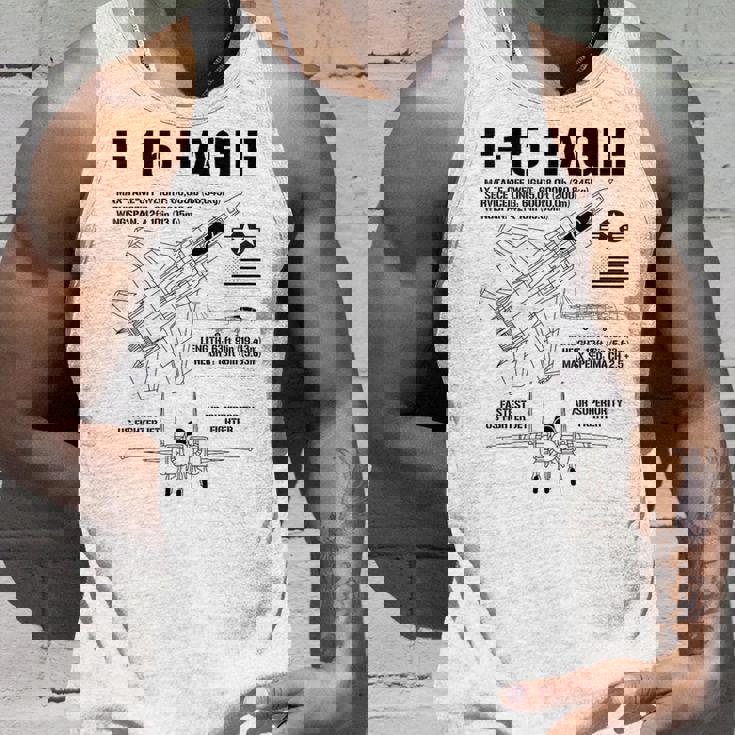 F-15 イーグル戦闘機 ジェット仕様 軍用飛行機 F15 イーグル タンクトップ 彼への贈り物