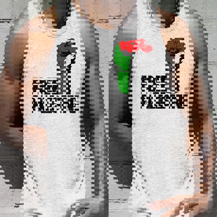 Free Palestine パレスチナの旗無料パレスチナ タンクトップ 彼への贈り物