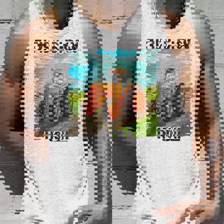 Farming Farmers This Is How I Roll トラクター タンクトップ 彼への贈り物