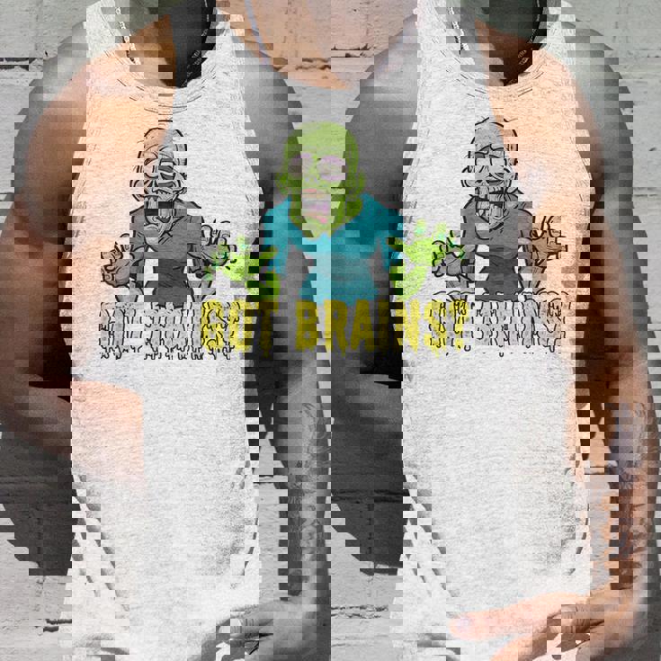 Got Brains Hungry Zombie ハロウィン 漫画 ゾンビ タンクトップ 彼への贈り物