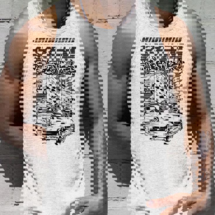 Gt R 34 Jdm ストリートレーシング ドラッグドリフト ヴィンテージ タンクトップ 彼への贈り物