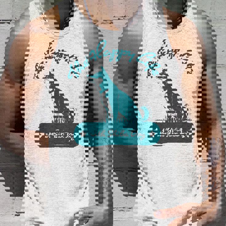 The Happy Life Withhiba Dog かわいい柴犬 黒柴 赤柴 タンクトップ 彼への贈り物