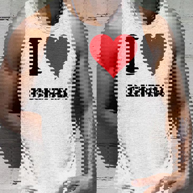 I Heart 内田ジャパンラブ 日本土産 タンクトップ 彼への贈り物