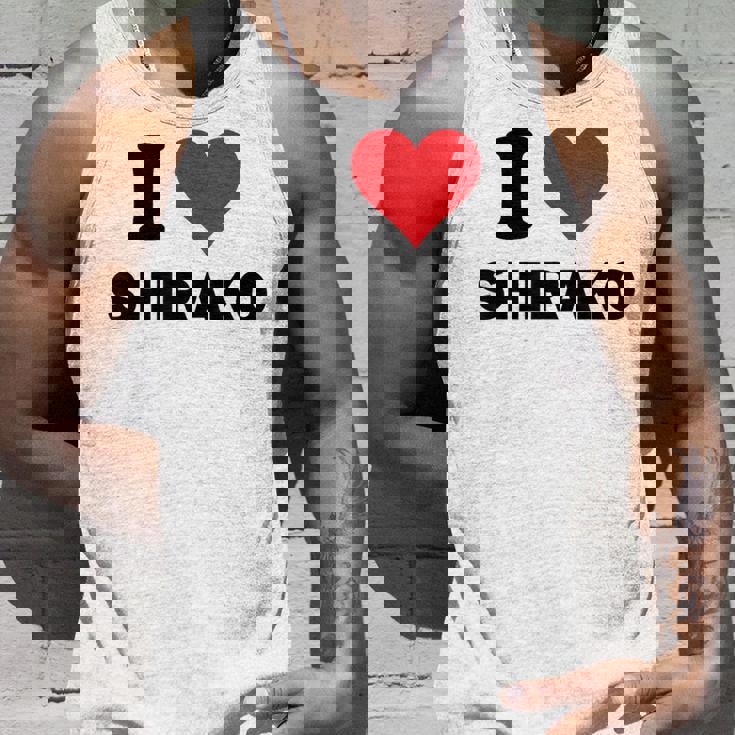 I Heart 白子ジャパンラブ 日本のお土産品 タンクトップ 彼への贈り物