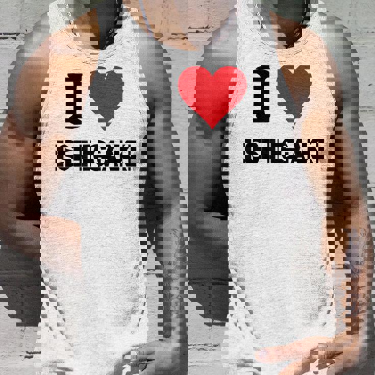 I Heart 石垣 Japan Love 日本土産 タンクトップ 彼への贈り物