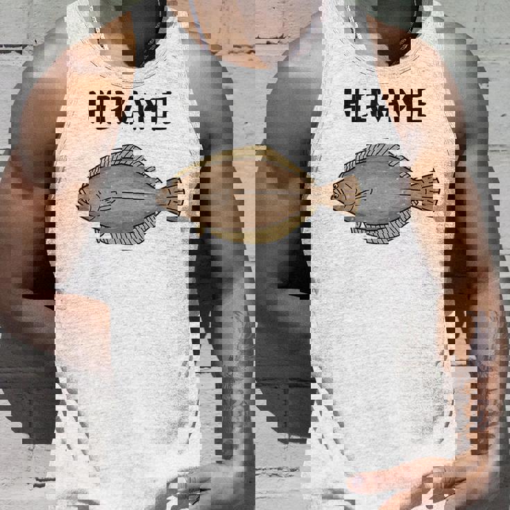 Hirame ヒラメ 平目 鮃 魚好き 願掛け 釣り好き 海釣り 趣味 おもしろ 寿司ネタ 趣味釣り 船釣り 釣り タンクトップ 彼への贈り物