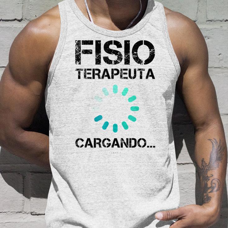Hombre Fisio Terapeuta Cargando Regalo Hombre Manga Corta Camiseta sin mangas Regalos para él