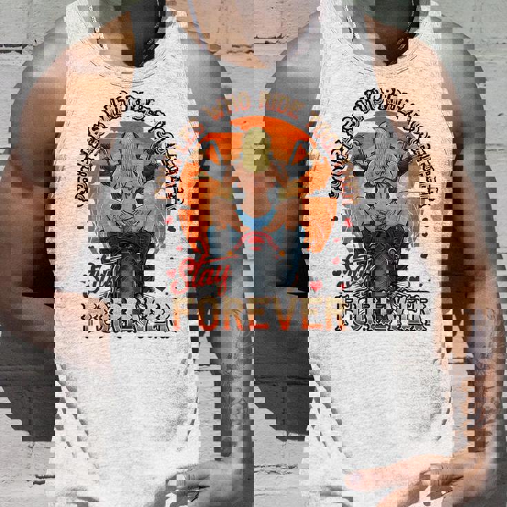 Hot Motorcycle Coupleexy Biker Chick Rider Back Print タンクトップ 彼への贈り物