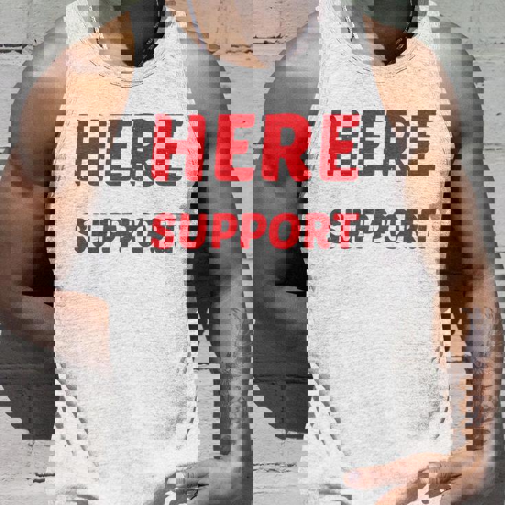 I'm Just Here For Moralupport 友情を高める 長袖tシャツ タンクトップ 彼への贈り物