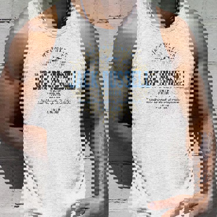 Jack Russell Terrier ヴィンテージジャック・ラッセル・テリア タンクトップ 彼への贈り物