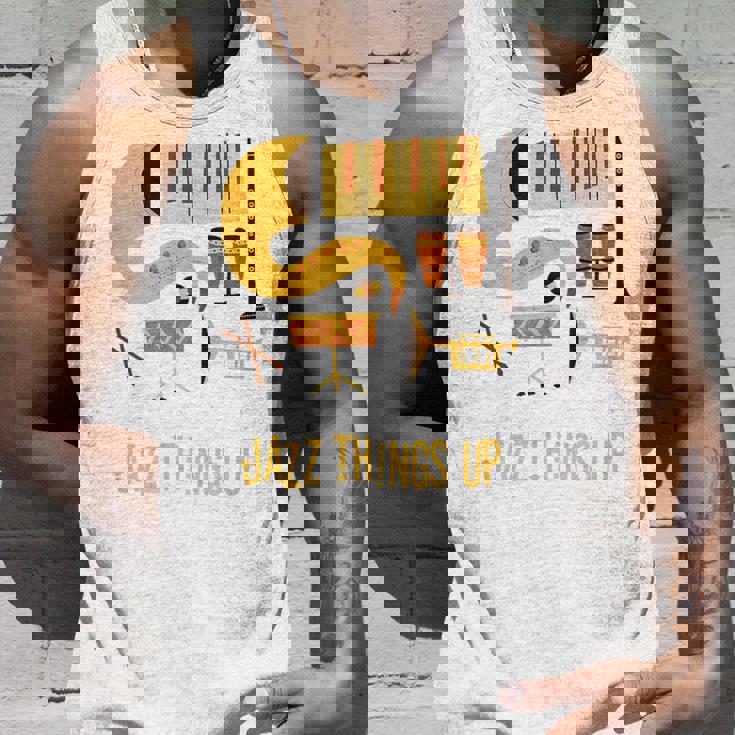 Jazz Things Up ヴィンテージジャズミュージック タンクトップ 彼への贈り物