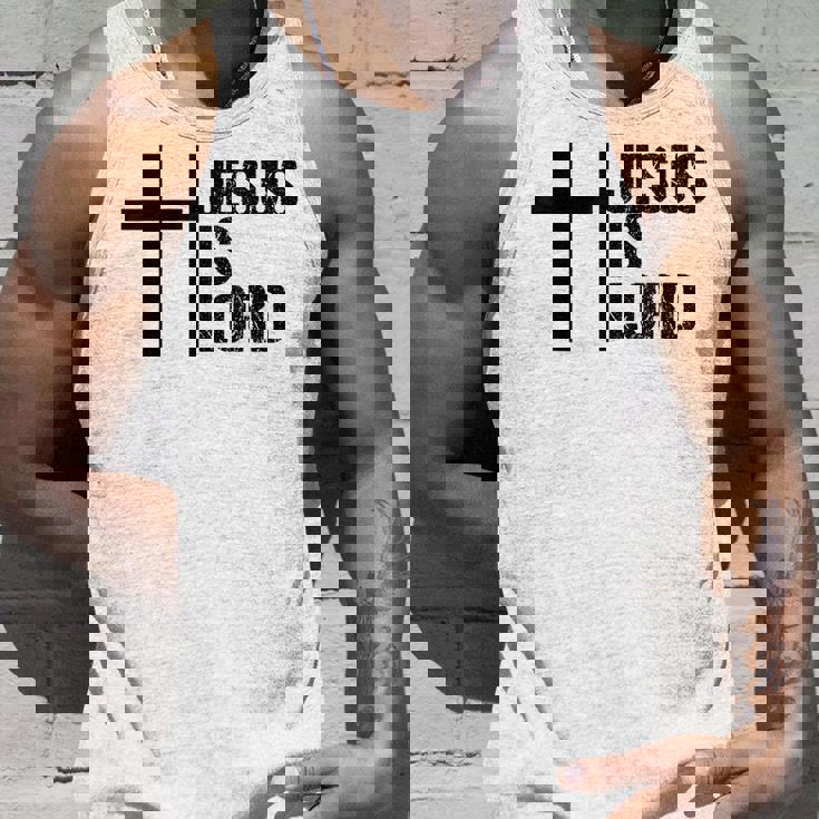 Jesus Is Lord 十字架 信仰 クリスチャン 聖書 神聖 タンクトップ 彼への贈り物