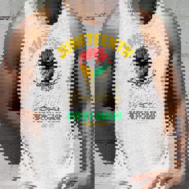 Junenth Breaking Every Chainince 1865 Fist Pride 長袖tシャツ タンクトップ 彼への贈り物