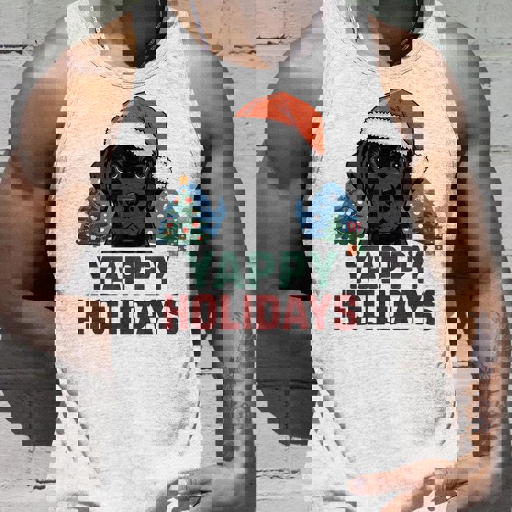 Lab クリスマス ラブラドールレトリバー Yappy Holidays Dog タンクトップ 彼への贈り物