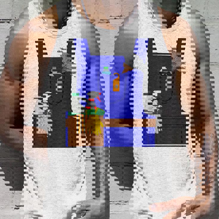 Last Minute Cleaner ハロウィンワーカーズグループコスチューム タンクトップ 彼への贈り物