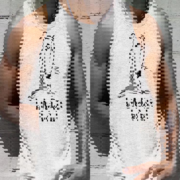 Let Me Do It For You Meme ロングノーズドッグ ボルゾイ ファニードッグ タンクトップ 彼への贈り物