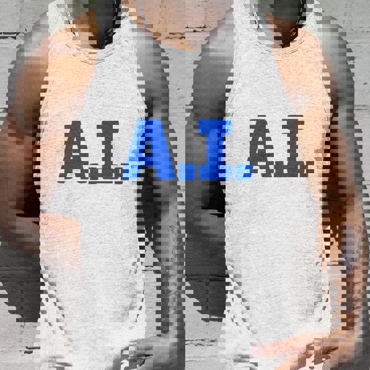 I Love AI 人工知能 長袖tシャツ タンクトップ 彼への贈り物