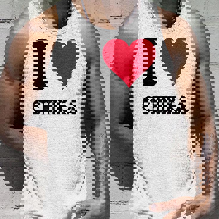 I Love Chika タンクトップ 彼への贈り物