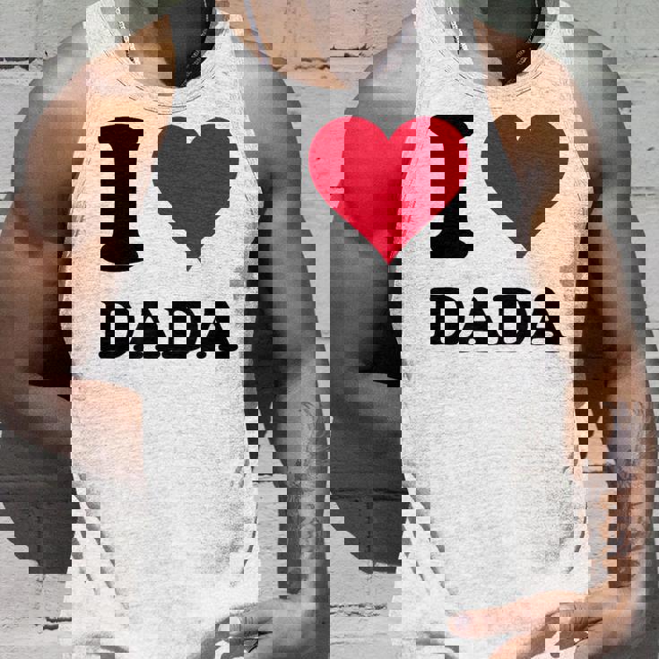 I Love Dada タンクトップ 彼への贈り物