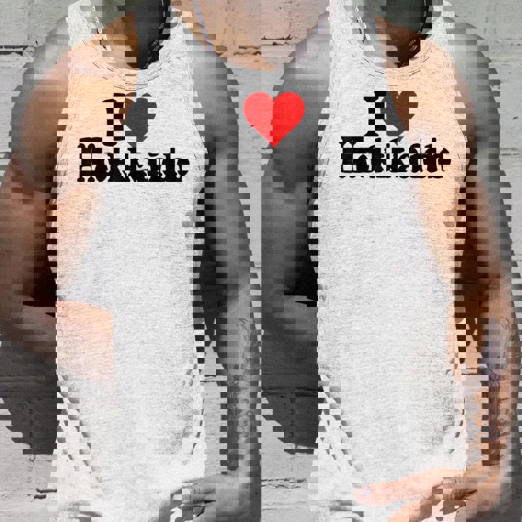 I Love Heart 北海道ジャパン タンクトップ 彼への贈り物