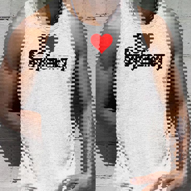 I Love Heartydneyyd Namee Australia タンクトップ 彼への贈り物