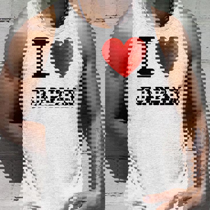 I Love Japan お土産 観光ハート タンクトップ 彼への贈り物