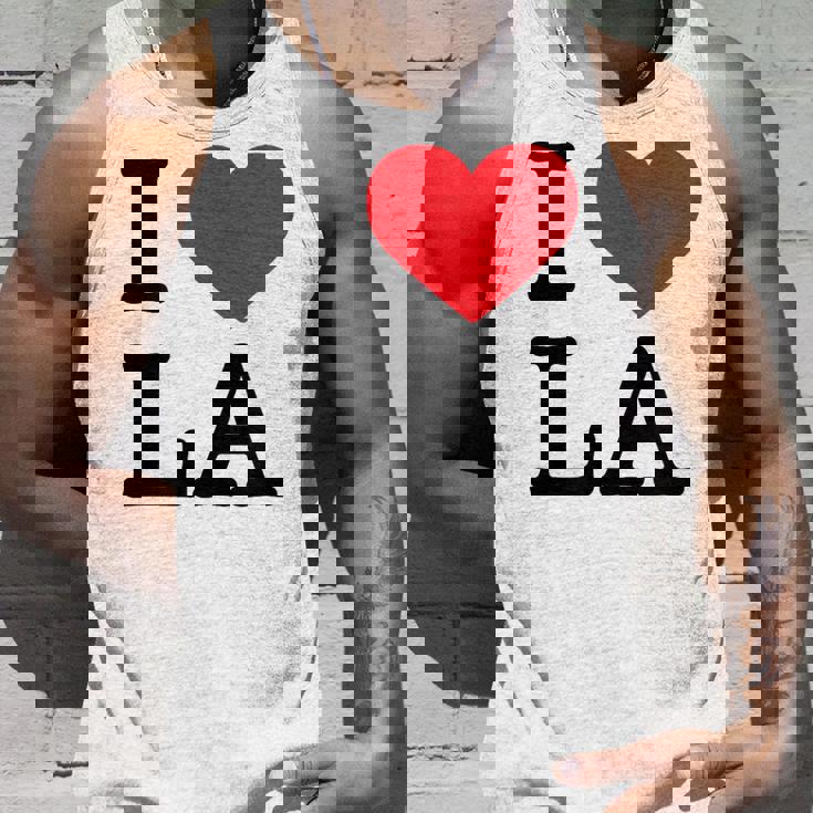 I Love La Top I Heart Los Angeles バケーションギフト タンクトップ 彼への贈り物