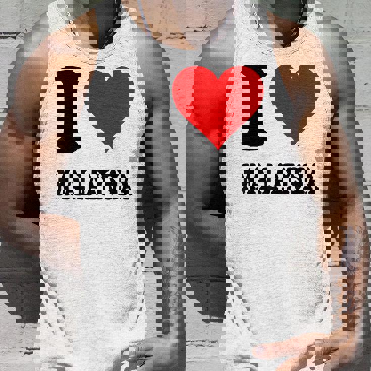 I Love Malaysia タンクトップ 彼への贈り物